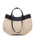 Cyme, &pound;220, Handbags, Black/Cream, Canvas/Leather, Back view